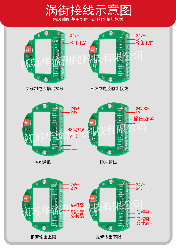 渦街流量計常見的接線，你知道嗎